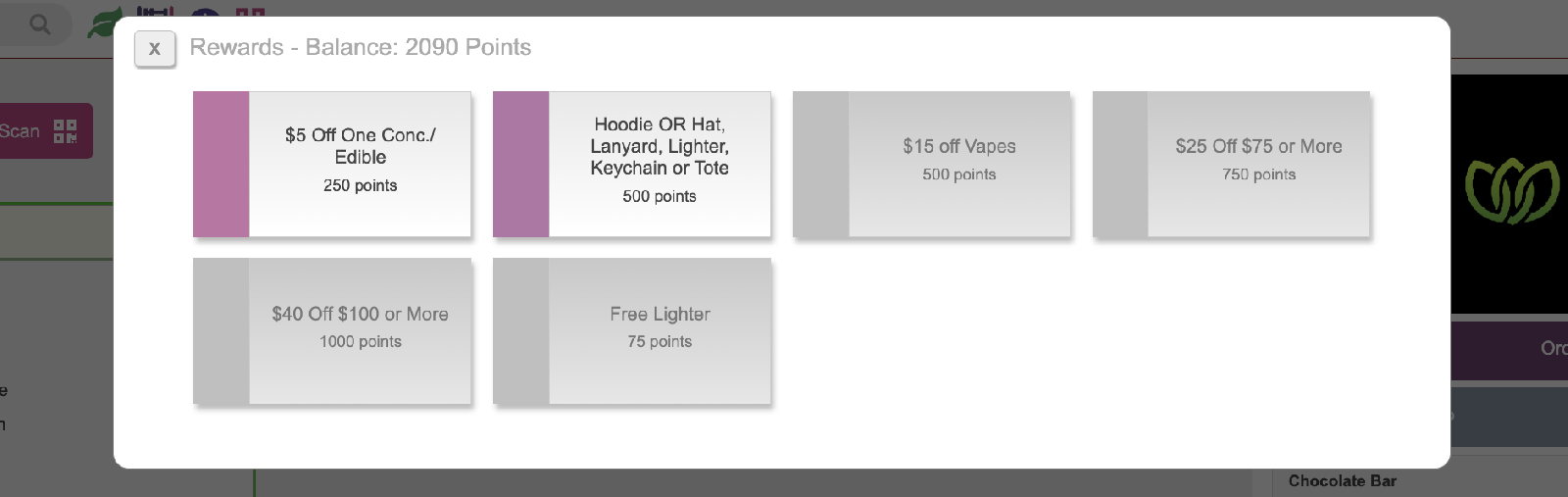 Leafnet Loyalty Reward Redemption